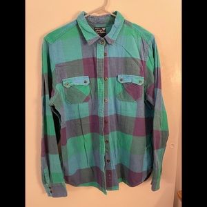 American Eagle Flannel Button Down